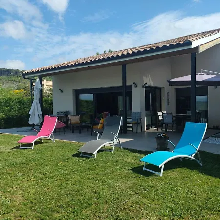 Vila Contemporaine Climatisee Classee 4 Etoiles - Vue Panoramique Sur La Vallee D'orb Et Le Caroux Bédarieux