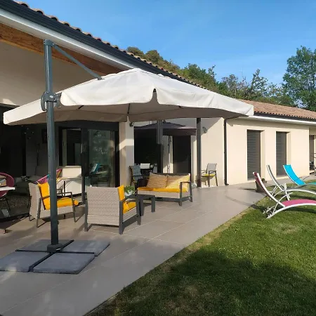 Villa Contemporaine Avec Vue Imprenable Et Jacuzzi Bedarieux
