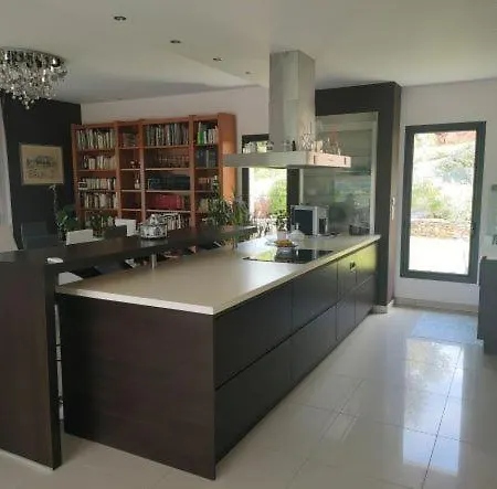 Vila Contemporaine Climatisee Classee 4 Etoiles - Vue Panoramique Sur La Vallee D'orb Et Le Caroux