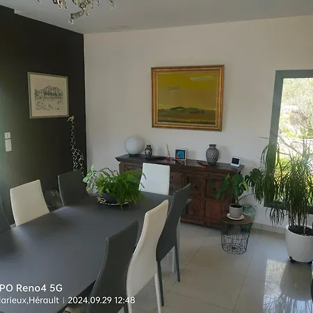 Contemporaine Climatisee Classee 4 Etoiles - Vue Panoramique Sur La Vallee D'orb Et Le Caroux *